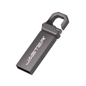 JASTER USB2.0 Metal promotion Pendrive 8GB 16GB 32GB 64GB 128GB flash memory stick pen drive Custom Logo USB Flash Drives