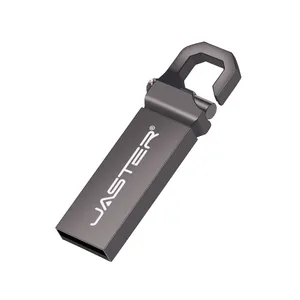 JASTERUSB2.0メタルプロモーションペンドライブ8GB16GB 32GB 64GB128GBフラッシュメモリスティックペンドライブカスタムロゴUSBフラッシュドライブ