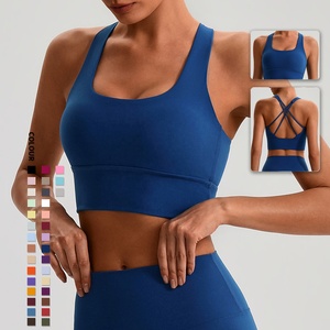 SHINBENE Hi Cloud Soutien-gorge de <span class=keywords><strong>sport</strong></span> léger et doux pour <span class=keywords><strong>femme</strong></span>, brassière athlétique pour le yoga, le fitness et la gym - Product Image 1