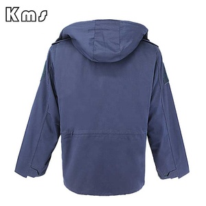 KMS-chaqueta táctica de forro polar para exteriores, forro polar transpirable de color azul, suave, de fábrica, venta al por mayor, <span class=keywords><strong>M65</strong></span> - Product Image 2