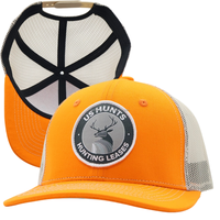 Gorras Trucker para Hombre con Logotipo Bordado 3D, Gorras de Malla Snapback Personalizadas con 6 Paneles, Parche Tejido Personalizado para Camisetas Polo Richardson112