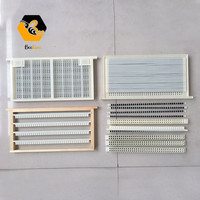 Kit apiculture complet pour abeilles, Cage à roulettes reine avec supports, système jantes de reine