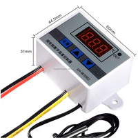 Controlador de Temperatura Digital LED XH-W3002 12V 24V 220V 10A, Termostato con Sonda y Sensor Impermeable W3002