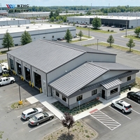 Nave Industrial Metálica, Almacén de Estructura de Acero, Instalación de Almacenamiento de Gran Envergadura para el Desarrollo de Parques Industriales