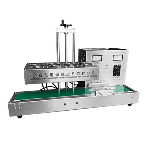 Industrial Electromagnetic Induction Aluminum Foil Sealing Machine For Gasket Glass Plastic Bottles Food Can