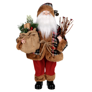 Hot Sale Windows Luxury PeRe NoeL Golden Giant Santa Claus <b>Teacher</b> Christmas <b>Gifts</b> - Product Image 2