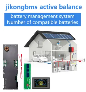 JiKong lifepo4 48v 200ah 8S-16S 48V 36V 24V 100A 150A200Aエネルギー貯蔵Lifepo4SupportパラレルインバーターBms