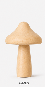 Hongo de Madera Clásico Hecho a Mano, Mega-Escala, Especificación A-MES - Product Image 1