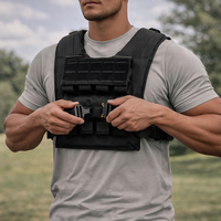 Chaleco con Peso para Entrenamiento de Fuerza, Alta Calidad, para Gimnasio en Casa, Correr al Aire Libre, Entrenamiento Táctico, Chalecos con Peso Ajustable