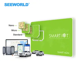 Seeworld iot dados internacionais não limitados, cartão sim, roaming, para dispositivo rastreador gps