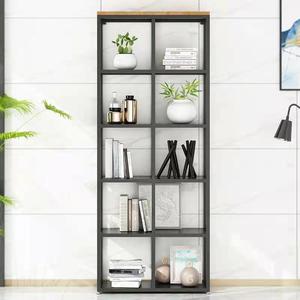 <span class=keywords><strong>Industriale</strong></span> libreria, multi-fila epoca scaffali, mentale scaffalature unità, cremagliera di esposizione e dell'organizzatore di immagazzinaggio - Product Image 2