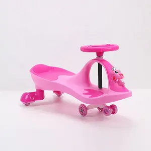 2-6 yeas婴儿工厂价格塑料灯玩具手摇儿童骑音乐汽车