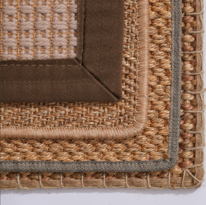 Tappeto in Sisal Intrecciato <span class=keywords><strong>a</strong></span> Mano in Fibra Naturale di Bambù, Produzione OEM, Vendita all'Ingrosso, per Scale e Pavimenti Interni - Product Image 1