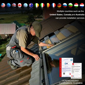 <span class=keywords><strong>Lucernari</strong></span> in vetro Float laminato in alluminio moderno <span class=keywords><strong>per</strong></span> il controllo remoto impermeabile della finestra sul tetto Smart lucernario su misura - Product Image 3