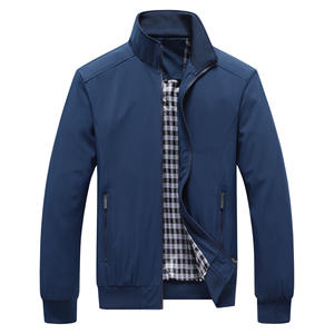 Jaket Bomber Pria Grosir <span class=keywords><strong>M</strong></span>-6XL Baru Musim Semi Gugur Gaya Korea Kasual Cross-Border Tampan Streetwear Resleting - Product Image 1