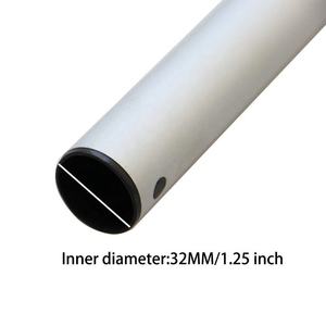 वैक्यूम क्लीनर भागों एल्यूमीनियम दूरबीन की ट्यूब, पुश बटन के साथ विस्तार धातु ट्यूब व्यास 32mm (गूंथना-14-32) - Product Image 4