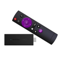 WESOPRO G2 Lite Plus Clé Android TV Intelligente pour Lecteur Multimédia IPTV avec 1 Go/2 Go RAM 8 Go ROM Wi-Fi 2,4 GHz/5,0 GHz Clé Fire Mi 4K