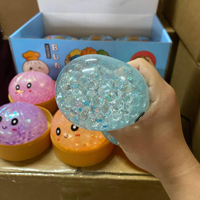 Jouets à presser anti-stress de 8,5 cm, type Bao Dumplings (boulettes) moelleuses et souples, avec visage souriant, et kit de cuisson vapeur