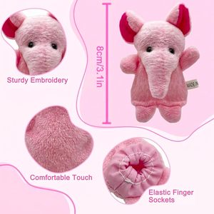Juguete de Peluche en Oferta, Muñeco de Peluche con Pie, Animal de Dibujos Animados, Juguete de Dedos, Juguete de Rompecabezas para Niños - Product Image 4
