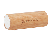 Mini haut-parleur portable sans fil personnalisé en bambou naturel FOCUS offre spéciale cadeau d'affaires promotionnel écologique