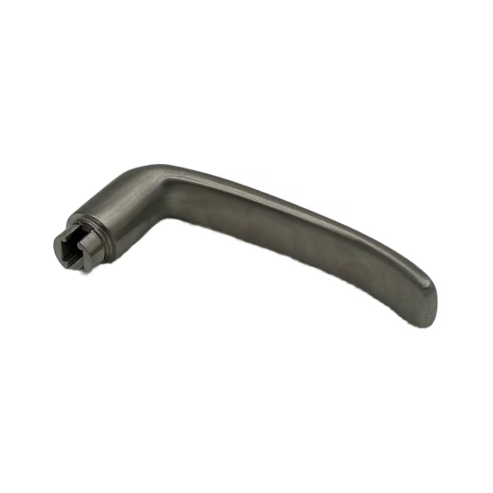 Modern Stainless Steel Lever Handle for Hotel Use Intelligent Lock System Smooth Surface Comfortable Grip Easy Installation