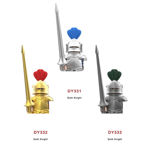 Blocs de construction militaires, figurines de soldats, cadeaux, jouets, série science-fiction, <span class=keywords><strong>chevalier</strong></span> médiéval, légion, armes, bouclier, drapeau, croisiers - Product Image 3
