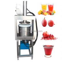 Extracteur de jus de fruits de grenade hydraulique électrique commercial 304 Machine de presse à froid en acier inoxydable avec composant de moteur de base