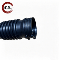 Pièces automobiles 13718626487 Conduit d'admission d'air avec capteur Tuyau d'entrée d'intercooler Compatible avec X5 X6 F15 F16 Guide d'admission gonflable