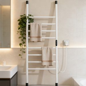 Sèche-serviettes électrique en acier robuste sur <span class=keywords><strong>pied</strong></span> <span class=keywords><strong>pour</strong></span> un séchage de grande capacité dans les salles de sport et les spas commerciaux - Product Image 1