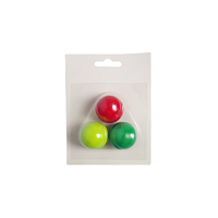 Accessoires sportifs ZQURE, cochonnet de pétanque, boule de cible en bois avec un diamètre de 30 mm