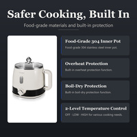 Cuisinière électrique multifonctionnelle Sonifer SF-1523, marmite à riz, cuve intérieure en acier inoxydable 304, 600W, pour la cuisine à domicile