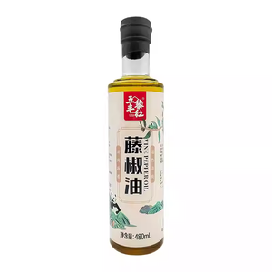 Aceite de Pimienta Wu Feng Li Hong 480ml, Aceite Aromático Auténtico de Pimienta Verde de Sichuan para Platos Fríos y Fideos - Product Image 1