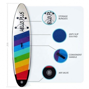 Tabla de Paddle Surf Inflable Personalizada OEM de 10'6'' con Diseño Libre, Tabla de SUP para Surfear, Diseño Arcoíris/1 Diseño Inflable Fácil de Usar - Product Image 3
