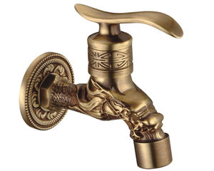 Estilo inglés antiguo grifo de latón decorativo jardín grifos - Product Image 6