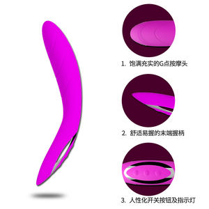 ホットセール 大人用バイブレーター ソフトシリコン USB充電式 セクシーマッサージャー Gスポット クリトリス アナル カップル向けセックストイ - Product Image 3