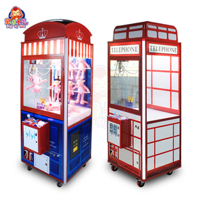 Máquina de garras estilo cabina telefónica británica para peluches - Product Image 2