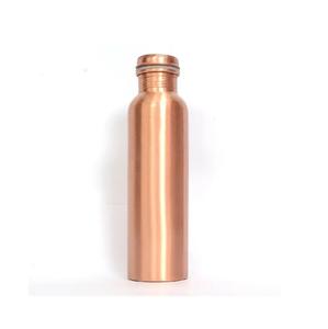 Dans le monde entier exportation directe 100% bouteilles d'eau en cuivre pur finition mate étanche Style minimaliste tailles personnalisées verres en plastique - Product Image 1