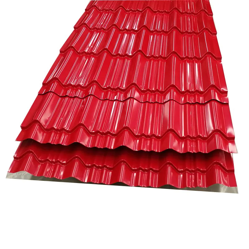 Первоклассные металлические кровельные панели ppgi ppgl, Гофрированный стальной кровельный лист, оцинкованная стальная крыша с цветным покрытием