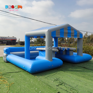 Bar Gonfiabile Galleggiante per Piscina con Divano, Tenda Rimbalzante, Sedute per Adulti, Bar Gonfiabile per Feste in Giardino - Product Image 4