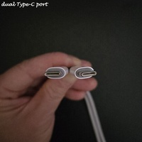 Nylon de luxe personnalisé tressé PD charge super rapide pour les celulares câbles USB Type C à Type C