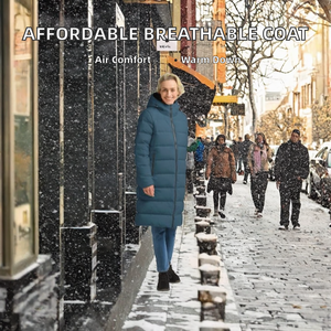 Veste d'hiver à capuche en nylon épais respirant à fermeture éclair pour homme à prix bas en stock - Product Image 2
