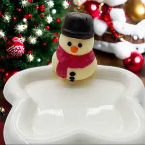 Hot Chocolate Biscuits In Milk Chocolate Snowman Design Wholesale Hot Sale