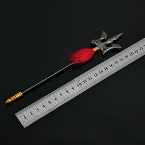 哪吒2动漫电影商品: 鲨鱼将军三叉戟22厘米全金属工艺艺术玩具武器复制品41g - Product Image 4