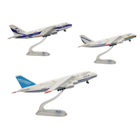 Assemblage de roue de 18cm 1/400ABS modèle d'avion An-124 avion de transport
