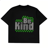 Nouveau design, thème gentillesse, transfert de strass, vente en gros, transfert thermique de haute qualité pour T-shirt