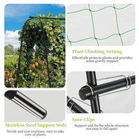 Filet d'escalade pour plantes, filet de guidage vertical pour vignes, optimisation de l'espace de jardin, filet pour concombres, Garden Bee