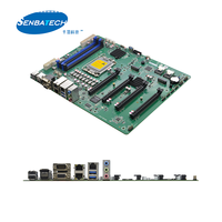 W680GM LGA1700 Xeon Processeur Carte Mère Combo Single Board Ordinateur 2 Lan 4 * DDR4 128GB 4 * PCIE3.0 X16 VGA 4 K ATX Cartes Mères