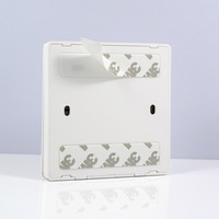 Télécommande Intelligente Sans Fil Zigbee 2.4GHz pour Europe, Interrupteur Mural à Piles 1/2/3 Gangs, Fonctionne avec Piles CR2032, Compatible Alexa Google