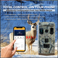 Caméra de surveillance de la faune 32MP 4K infrarouge 940/850nm avec double détection de mouvement PIR IP68 pour la recherche sur le terrain et l'observation des animaux