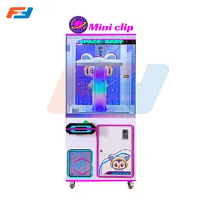 Coin Operated Lucky Clip Machine Arcade Game For Shopping Mall Prize Machine Gift Game Machine Suppliers